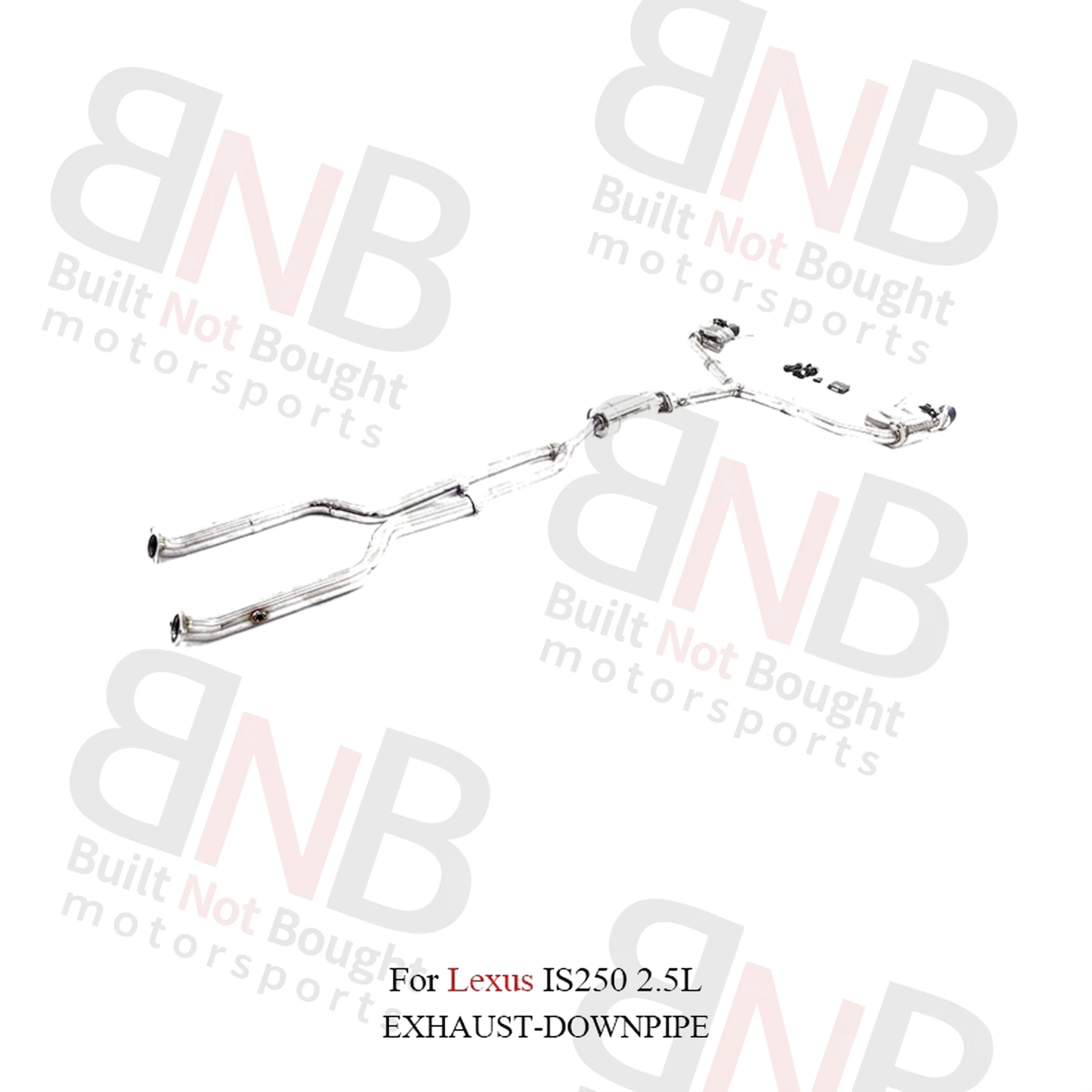 BNB Titaniumz Stainless Steel Catback Exhaust With Valve for Lexus IS250 2.5L