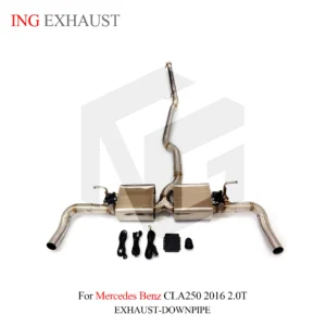 BNB Titaniumz Stainless Steel Catback Exhaust for Mercedes-Benz CLA250 2016 2.0T