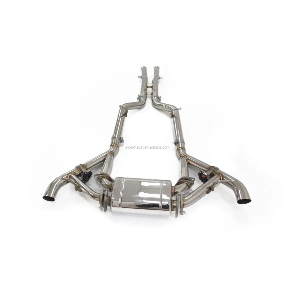 BNB Titaniumz Stainless Steel Valvetronic Catback Exhaust for Mercedes AMG GT