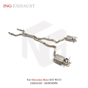 BNB Titaniumz Valvetronic Catback Exhaust for Mercedes E Series W213
