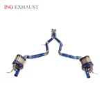 BNB Titaniumz Catback Exhaust System AMG E63 W211 2003-2008 Muffler Valve
