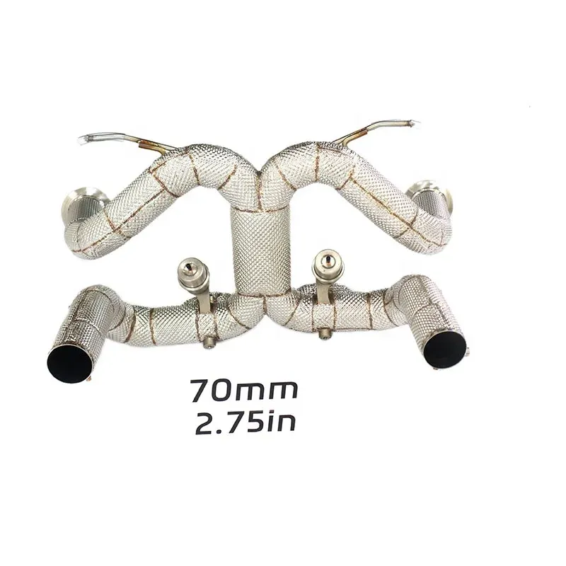 BNB Titaniumz Valved Exhaust Catback for Lamborghini Aventador SVJ LP770