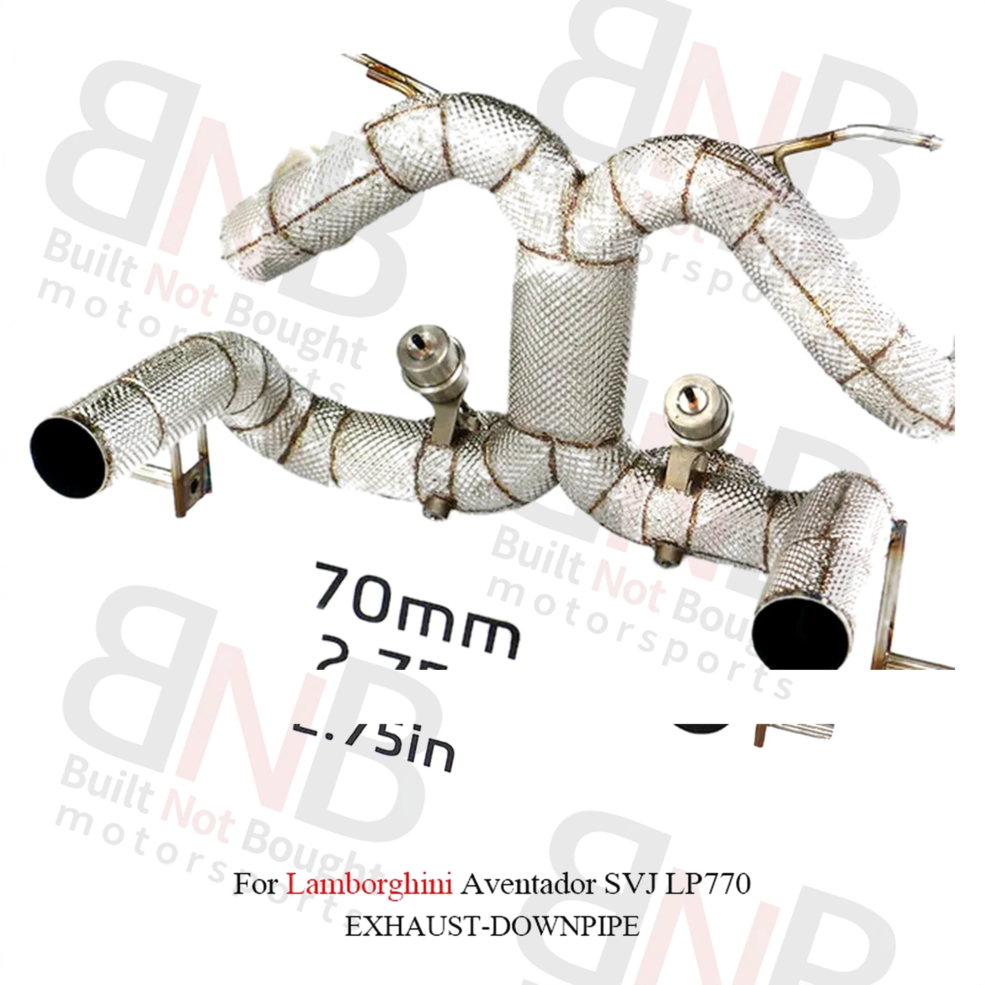 BNB Titaniumz Exhaust Muffler Valve for Lamborghini Aventador SVJ LP770