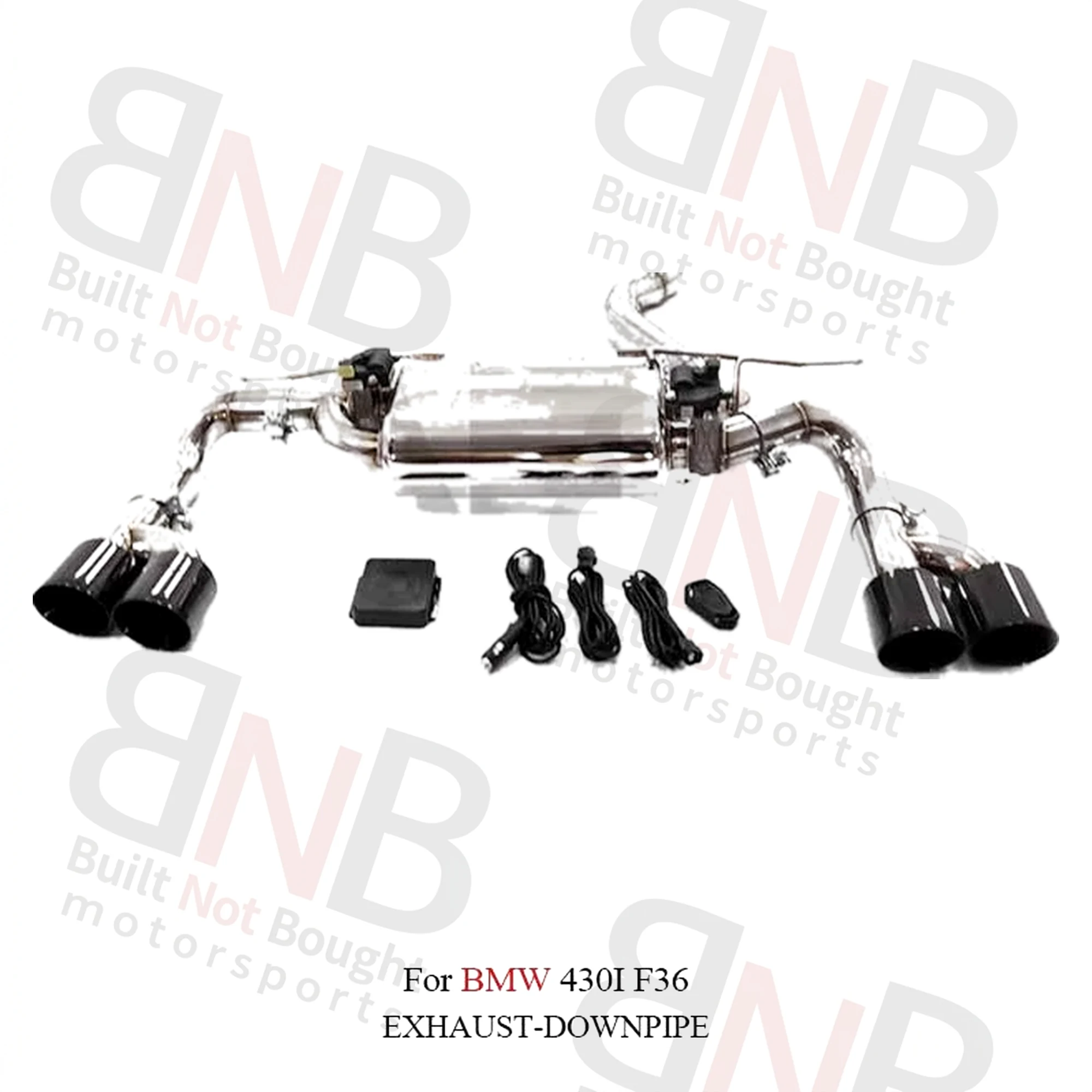 BNB Titaniumz Stainless Steel Valvetronic Cat-Back Exhaust for BMW 430i F36