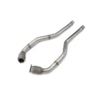 BNB Stainless Steel Exhaust System Resonant Tube for Porsche Macan Turbo 3.6T Silver