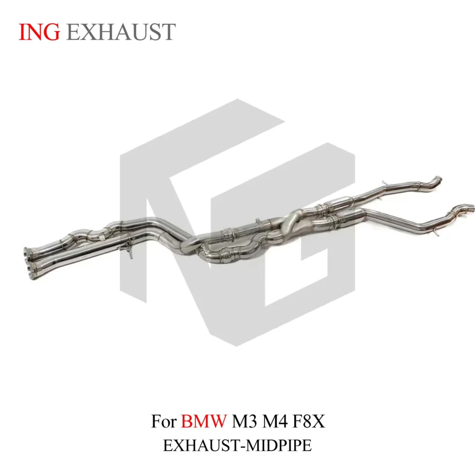BNB BMW M3 M4 F8X Stainless Steel Midpipe With Z-Pipe