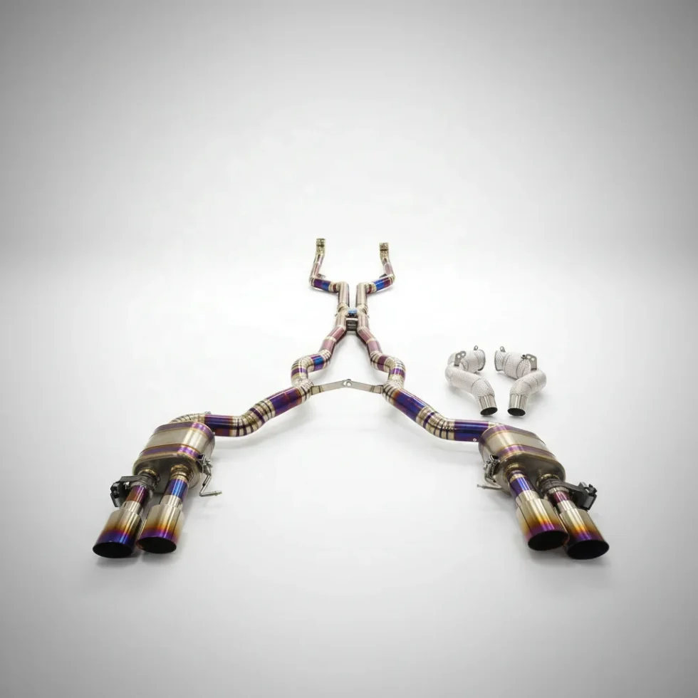BNB Titaniumz Titanium Alloy Exhaust System for BMW M6 4.4L S63