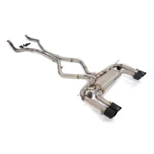 BNB Titaniumz Stainless Steel Exhaust Muffler Valve Catback for BMW X5M X6M 4.4T