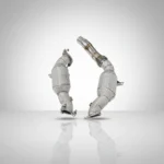 BNB Titaniumz Stainless Steel Heat Shield Downpipe for Cadillac CT6 3.0T Silvery