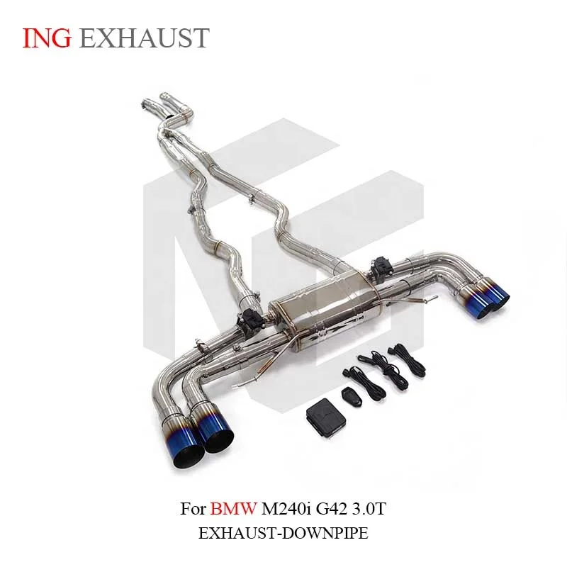 BNB Titaniumz Stainless Steel Exhaust System Valve Catback for BMW M240i G42 3.0T
