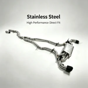 BNB Titaniumz Stainless Steel Dual Exit Performance Exhaust for Toyota Supra A90 3.0T
