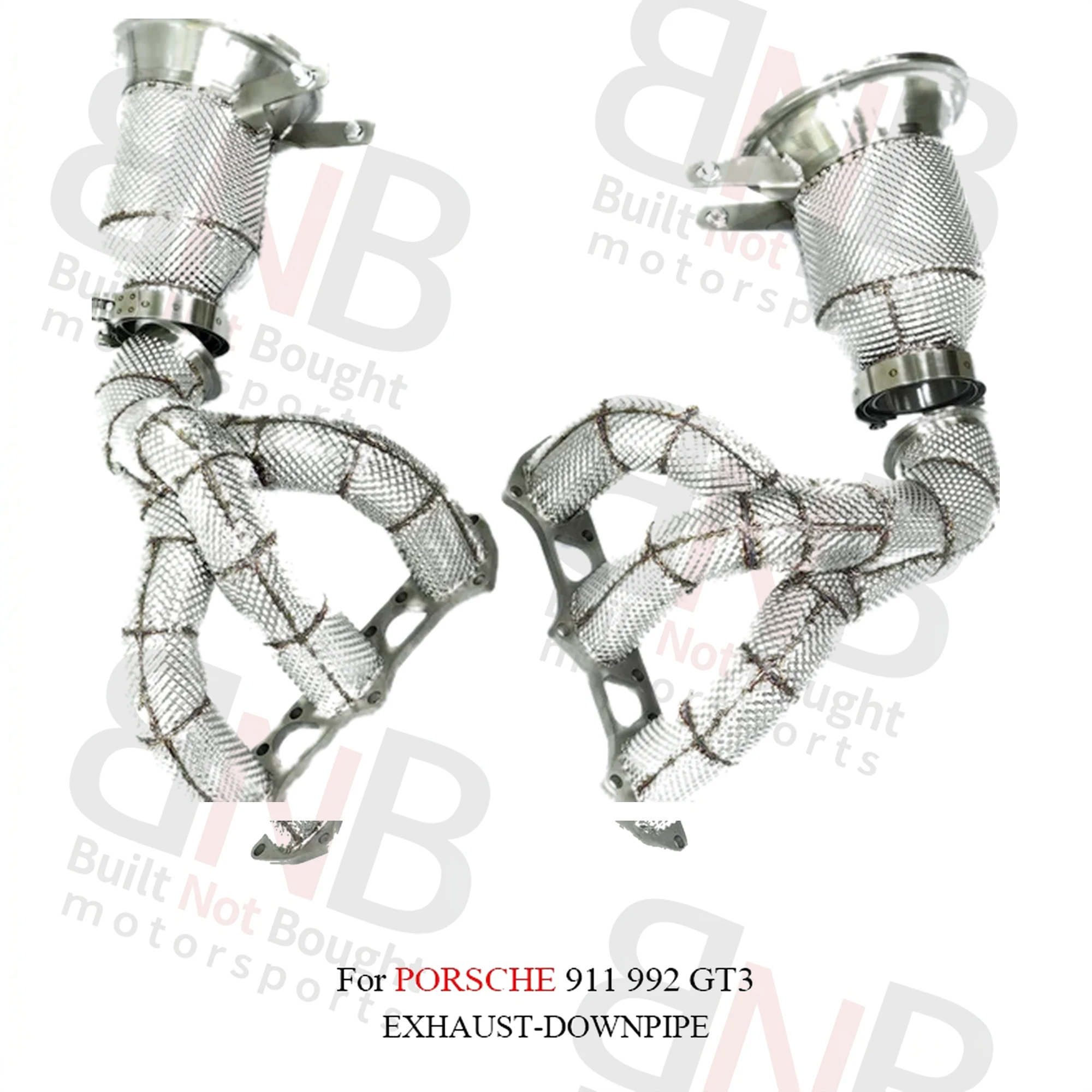 BNB Titaniumz Stainless Steel Exhaust Headers for Porsche 911 992 GT3