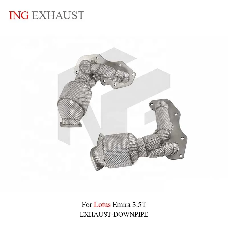 BNB Titaniumz Stainless Steel Exhaust Header for Lotus Emira 3.5T