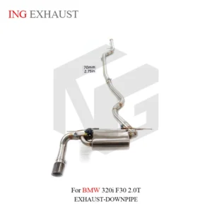 BNB Titaniumz 1.5mm Valved Catback Exhaust BMW 320i F30 2.0T