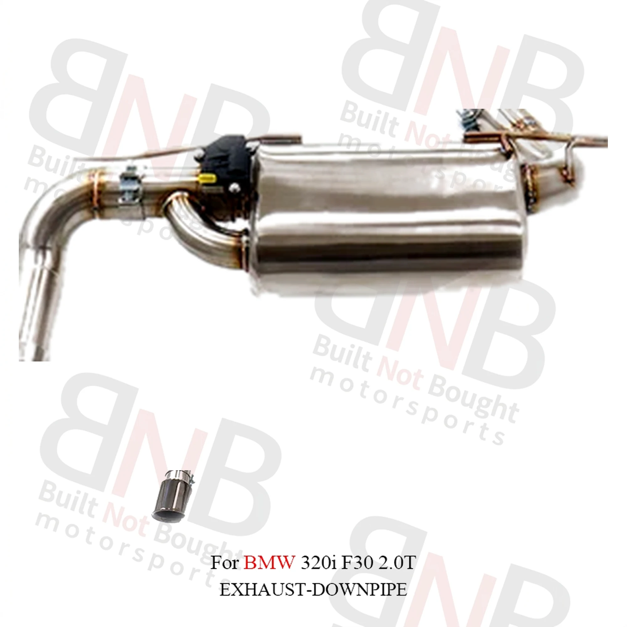 BNB Titaniumz 1.5mm Valved Catback Exhaust BMW 320i F30 2.0T