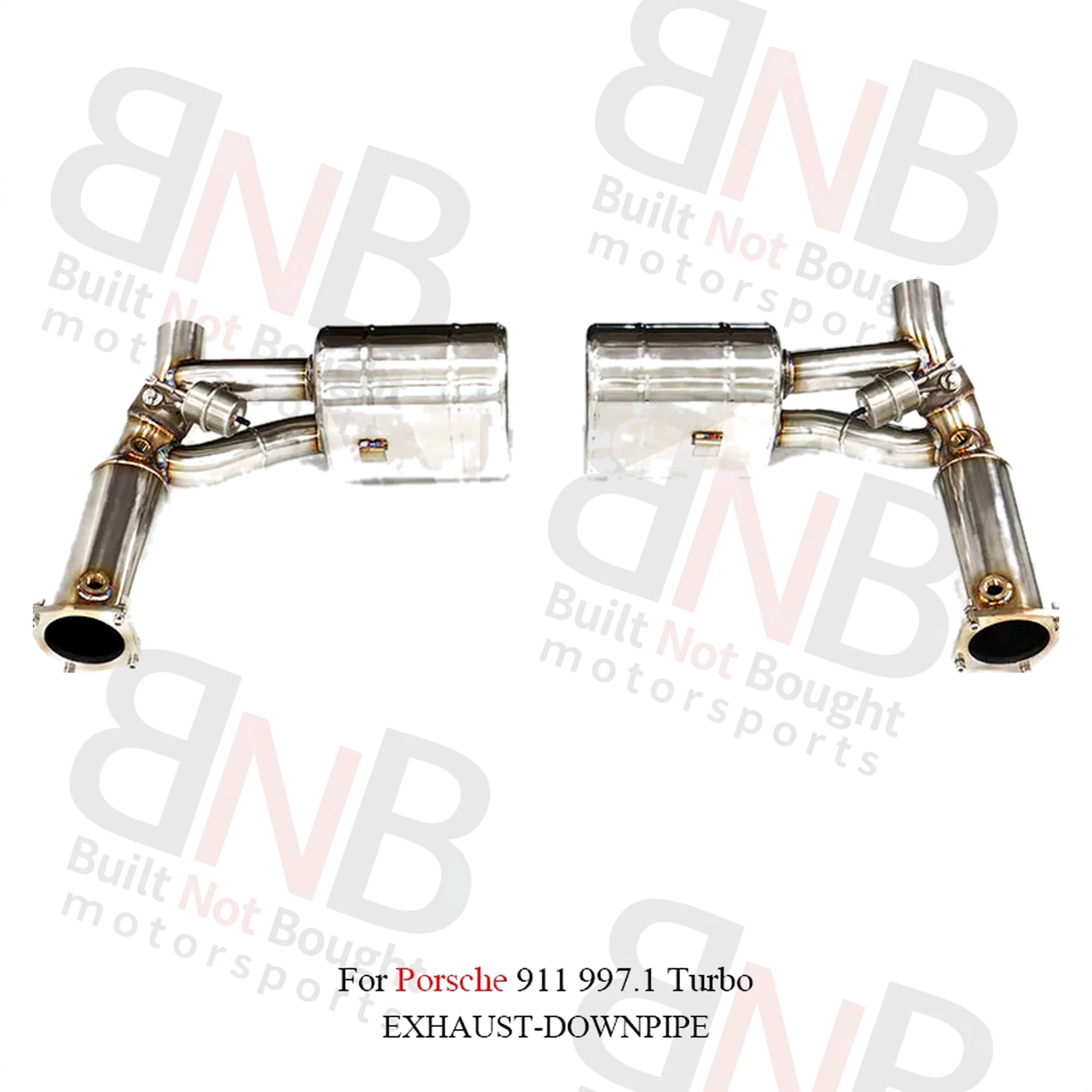 BNB Titaniumz SUS 304 Catback Exhaust for Porsche 911 997.1 Turbo 2005-2006