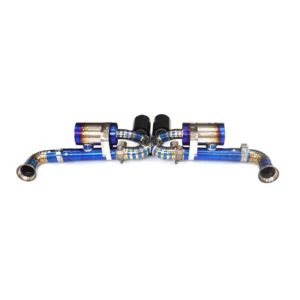 Bnb Titaniumz Porsche 911 991.1 GT3 Catback Exhaust System Titanium Silver