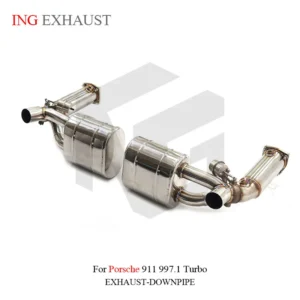 BNB Titaniumz SUS 304 Catback Exhaust for Porsche 911 997.1 Turbo 2005-2006