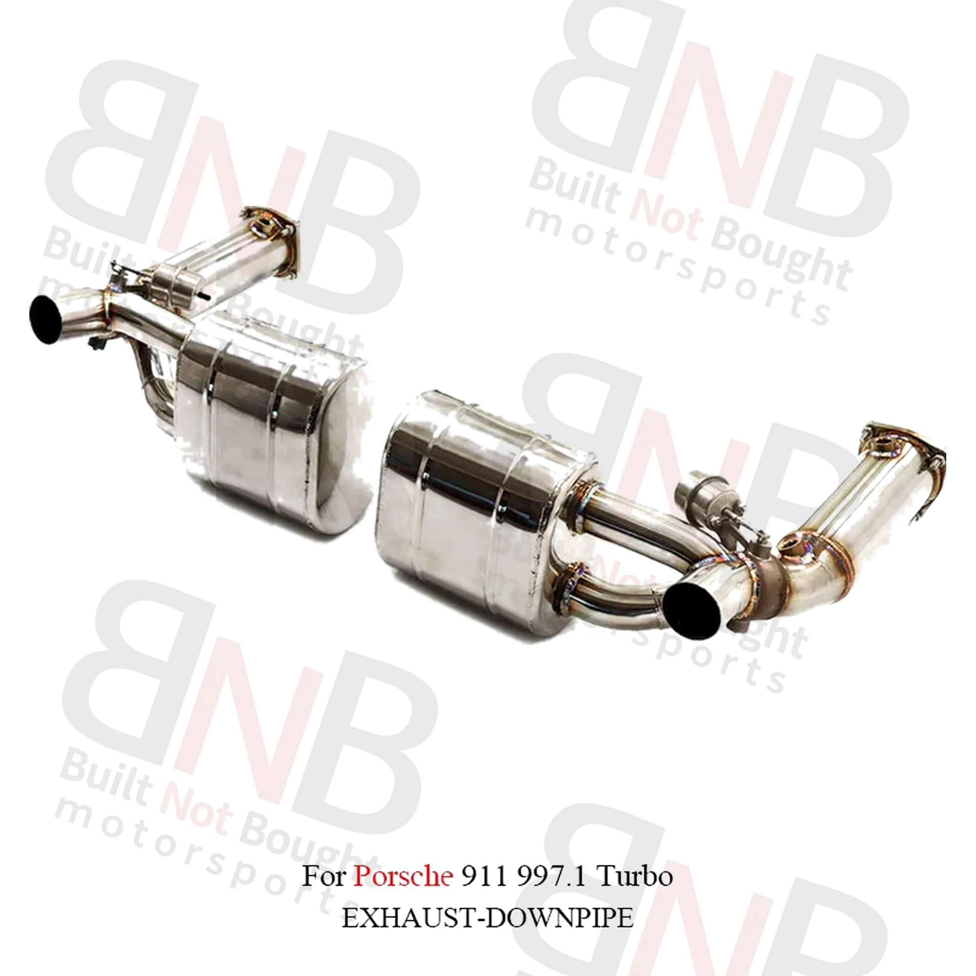 BNB Titaniumz SUS 304 Catback Exhaust for Porsche 911 997.1 Turbo 2005-2006