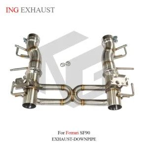 BNB Titaniumz Stainless Steel Valvetronic Exhaust for Ferrari SF90 Coupe