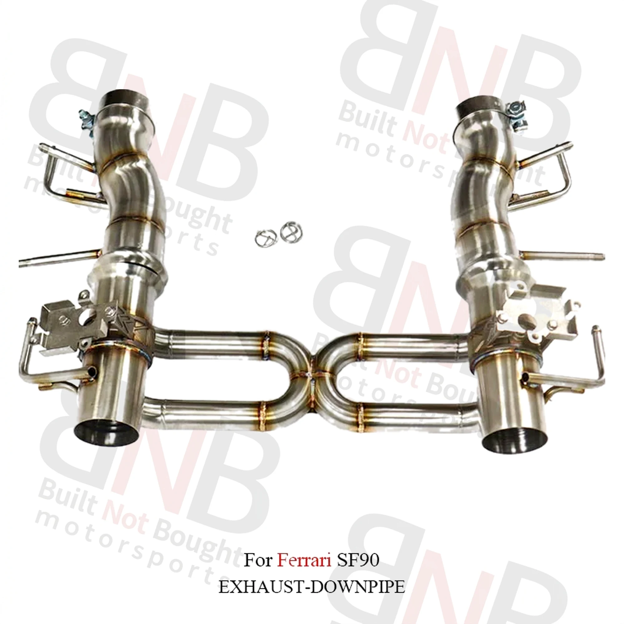 BNB Titaniumz Stainless Steel Valvetronic Exhaust for Ferrari SF90 Coupe