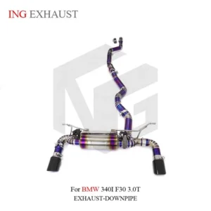 BNB Titaniumz Catback Exhaust System for BMW 340i F30 3.0T
