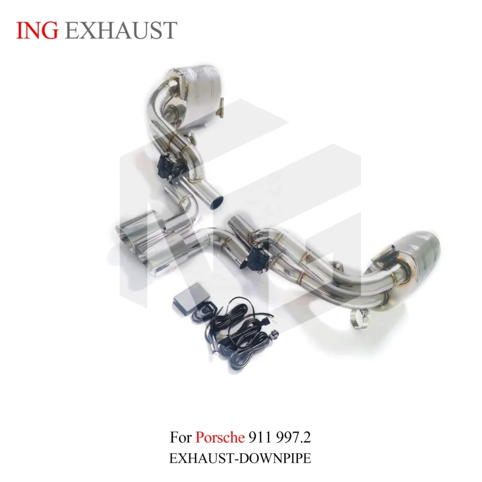 BNB Titaniumz High-Flow Valvetronic Cat-Back Exhaust for Porsche 911 997.2