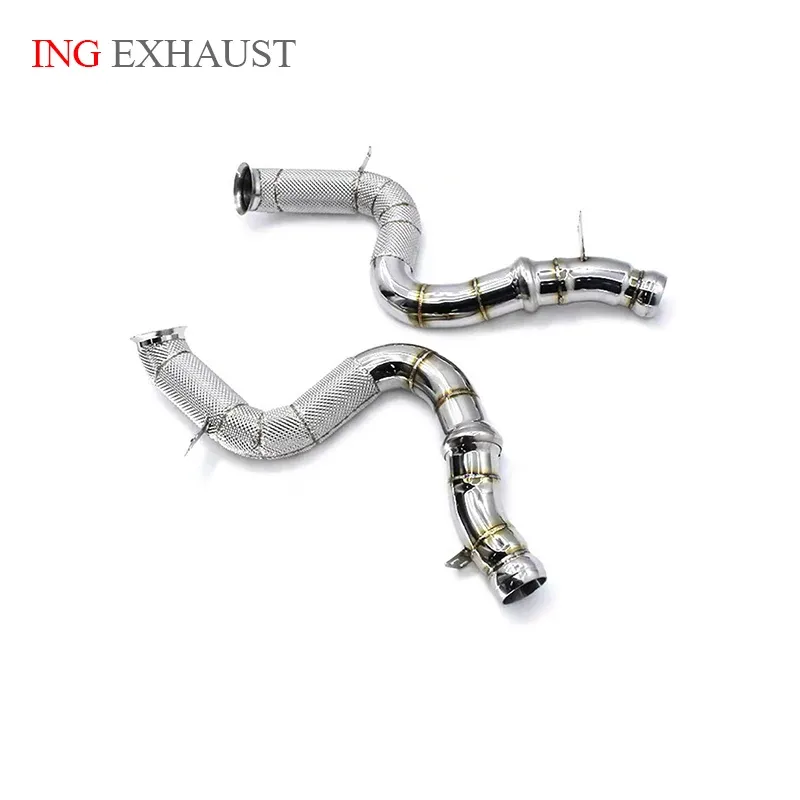 BNB High Flow Performance Downpipe for Mercedes Benz AMG S63 S63L W222 4.0T