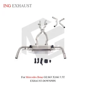 BNB Titaniumz Stainless Steel Exhaust Valve Catback for Mercedes GLS63 X166 5.5T