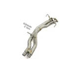 BNB Titaniumz Front Pipe Exhaust System Cayenne 957 3.6L 80x40x30cm Silver