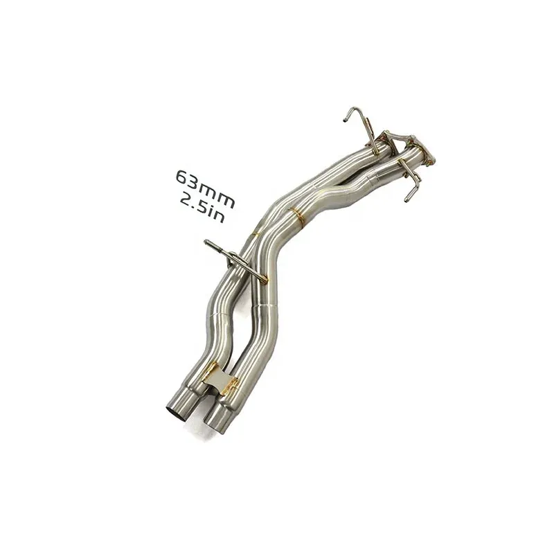 BNB Titaniumz Front Pipe Exhaust System Cayenne 957 3.6L 80x40x30cm Silver