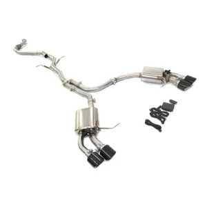 BNB Titaniumz Porsche Macan 95B 2.0T Catback Exhaust Stainless Front Pipe Valvetronic