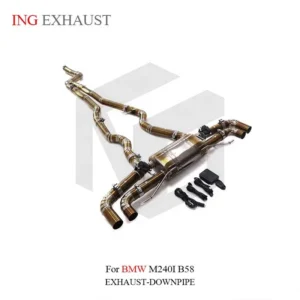 BNB Titaniumz M240i B58 3.0T Catback Titanium Exhaust With Valve Muffler
