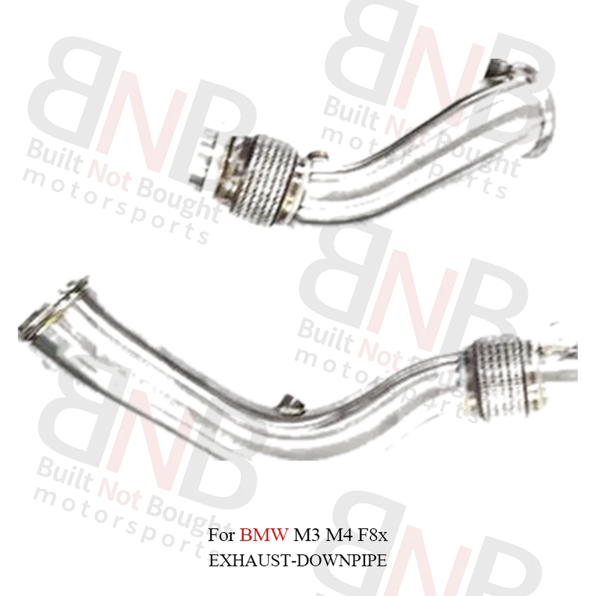 BNB Stainless Steel Downpipe Exhaust Pipe for BMW M3 M4 F8X