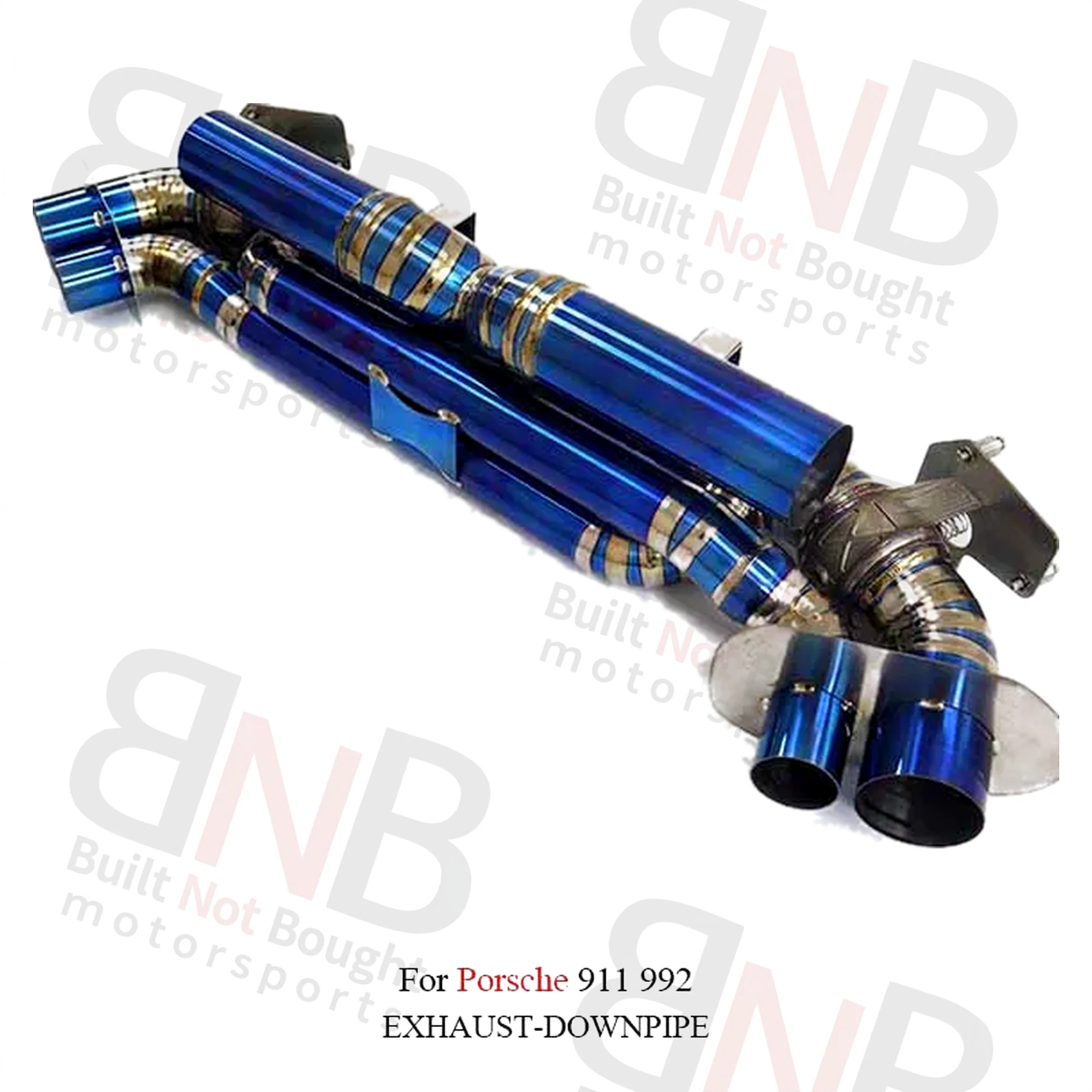 BNB Titaniumz Exhaust System OEM Valved Catback for Porsche 911 992