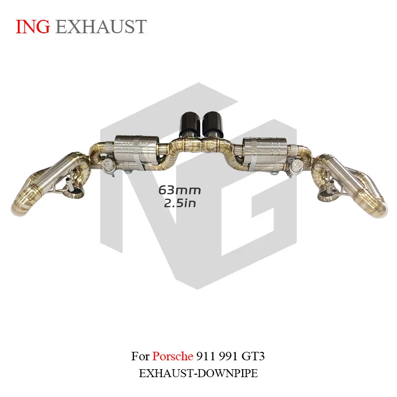 BNB Titaniumz Catback Exhaust for Porsche 911 991 GT3 RS 2017+