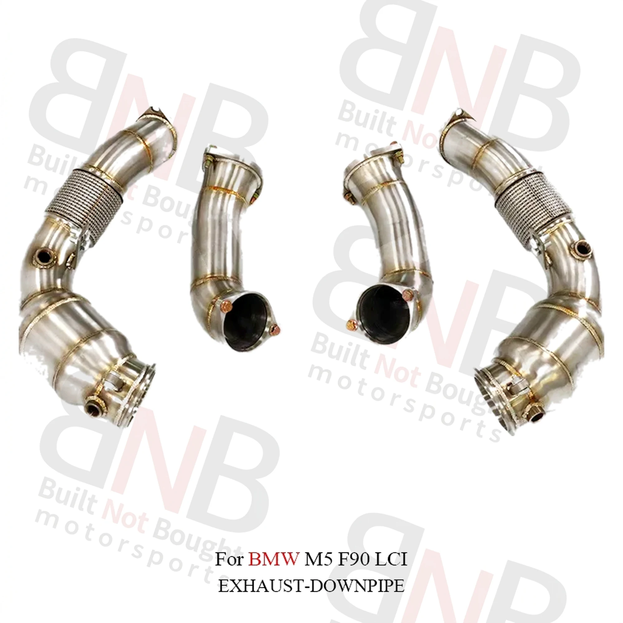 BNB Stainless Steel Downpipe for BMW M5 F90 LCI OPF High Flow