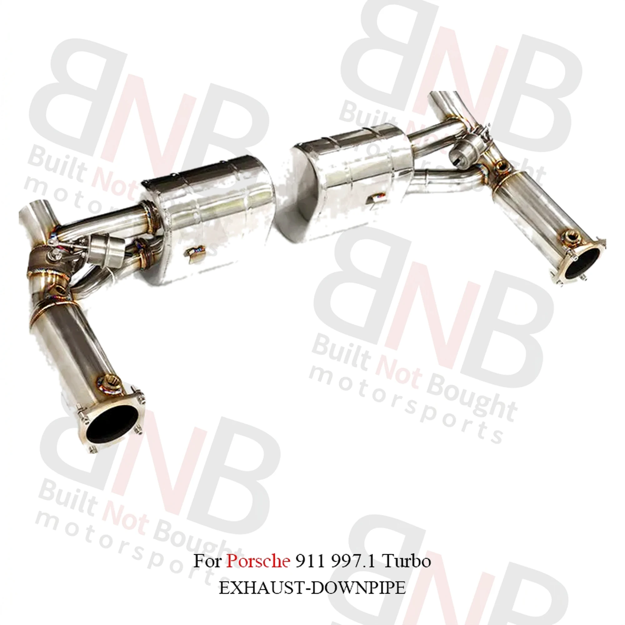 BNB Titaniumz SUS 304 Catback Exhaust for Porsche 911 997.1 Turbo 2005-2006