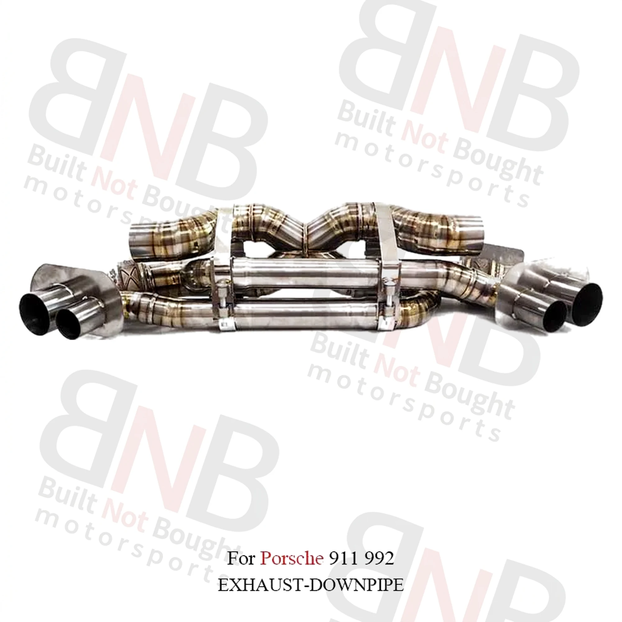 BNB Titaniumz Valvetronic Cat-Back Exhaust for Porsche 911 992