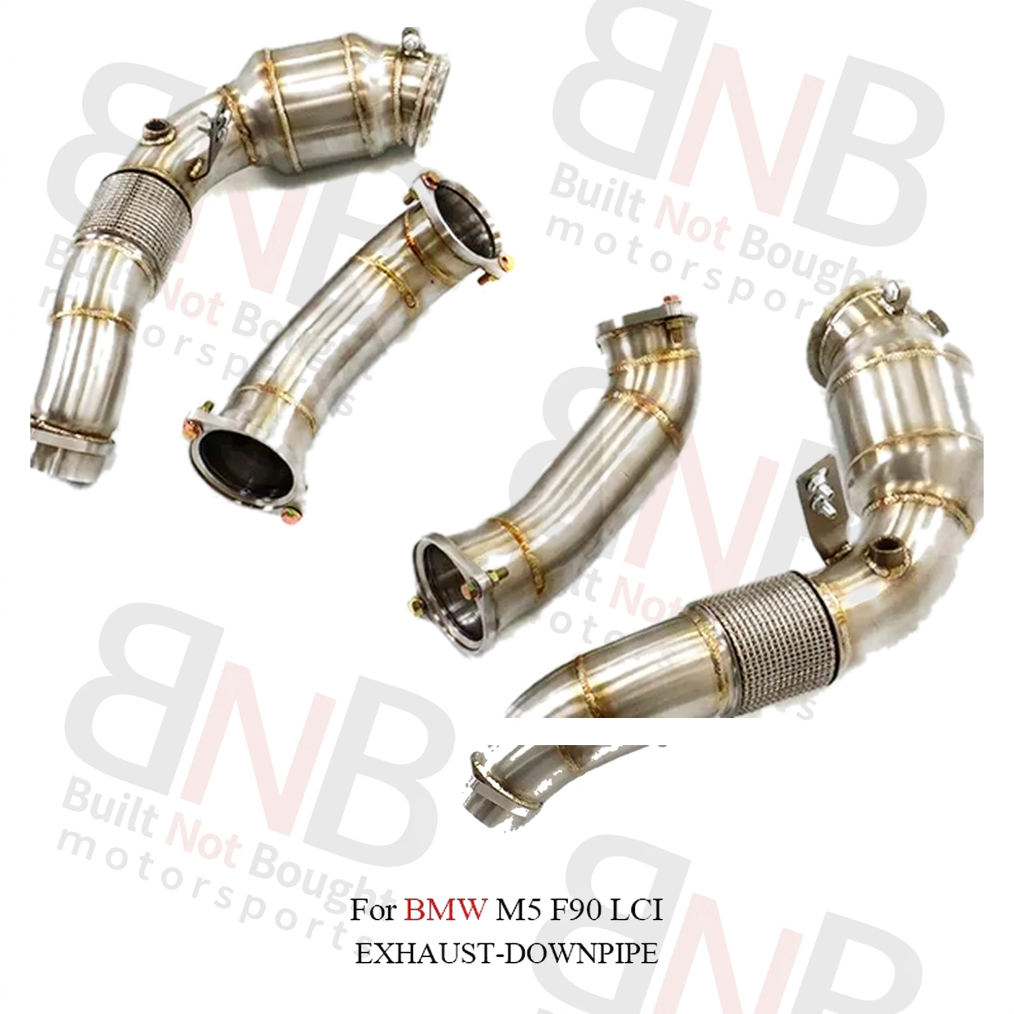 BNB Stainless Steel Downpipe for BMW M5 F90 LCI OPF High Flow