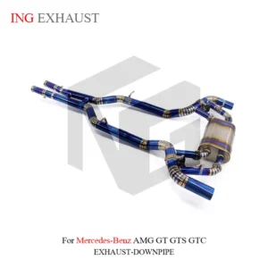 BNB Titaniumz Valvetronic Catback Exhaust for Mercedes AMG GT GTS GTC