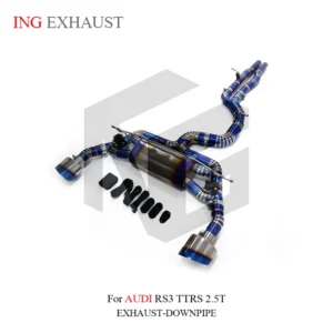 BNB Titaniumz Catback Exhaust Titanium Alloy Valve for Audi RS3 TTRS 2.5T