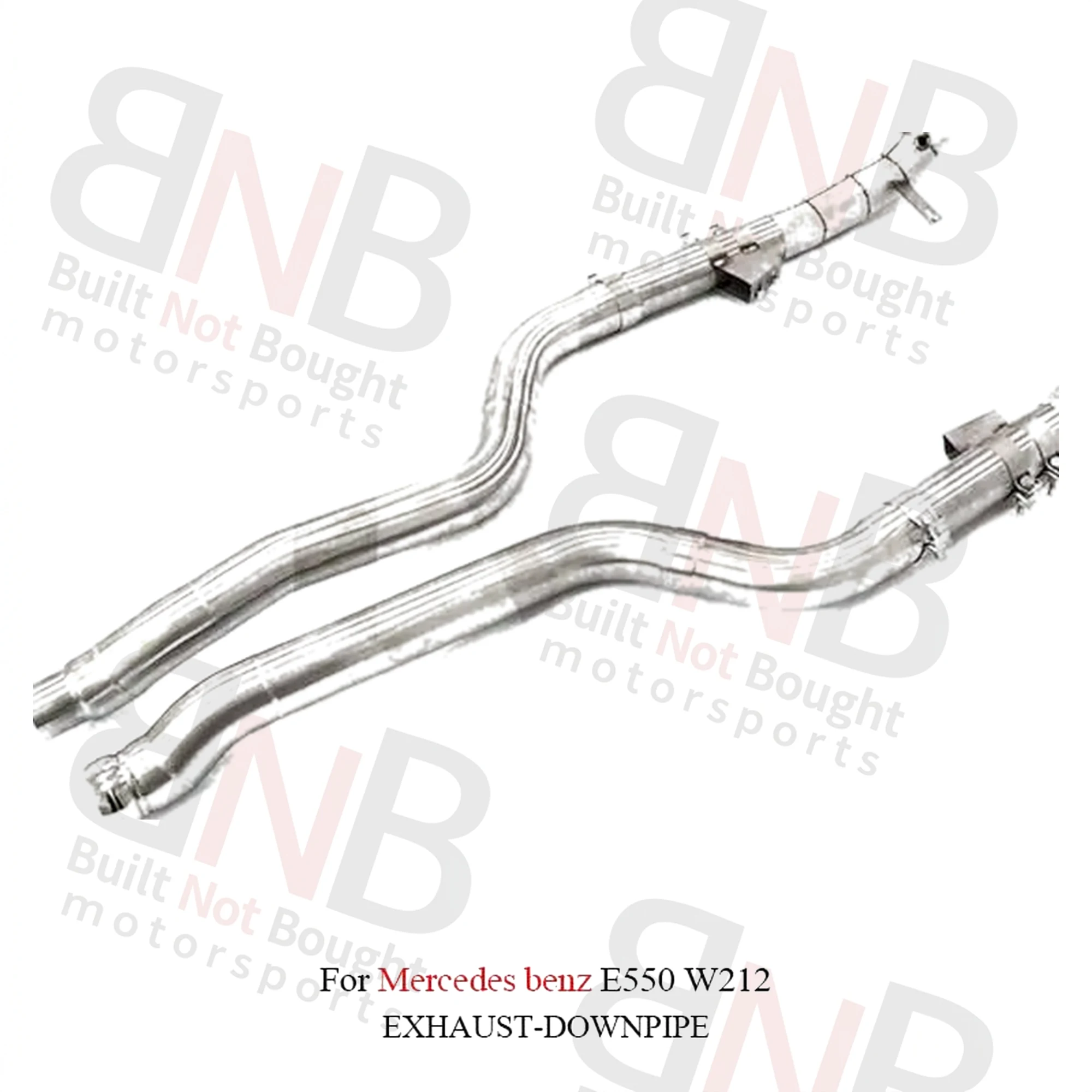 BNB Stainless Steel Downpipe 76mm for Mercedes Benz E550 W212
