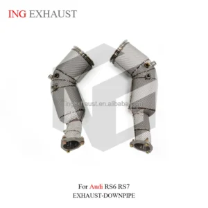 BNB Titaniumz High Flow Catalyzed Downpipe for Audi RS6/RS7 C8 4.0T