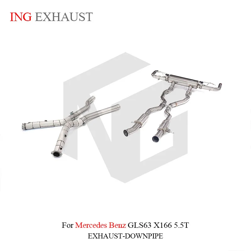 BNB Titaniumz Stainless Steel Catback Exhaust for Mercedes Benz GLS63 X166