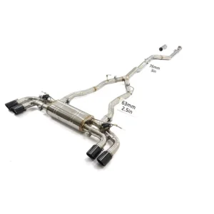 BNB Titaniumz BMW 530E G30 2.0T Stainless Steel Catback Exhaust
