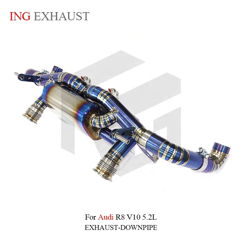 BNB Titaniumz Exhaust Catback For Audi R8 V10 5.2L With Valve Muffler