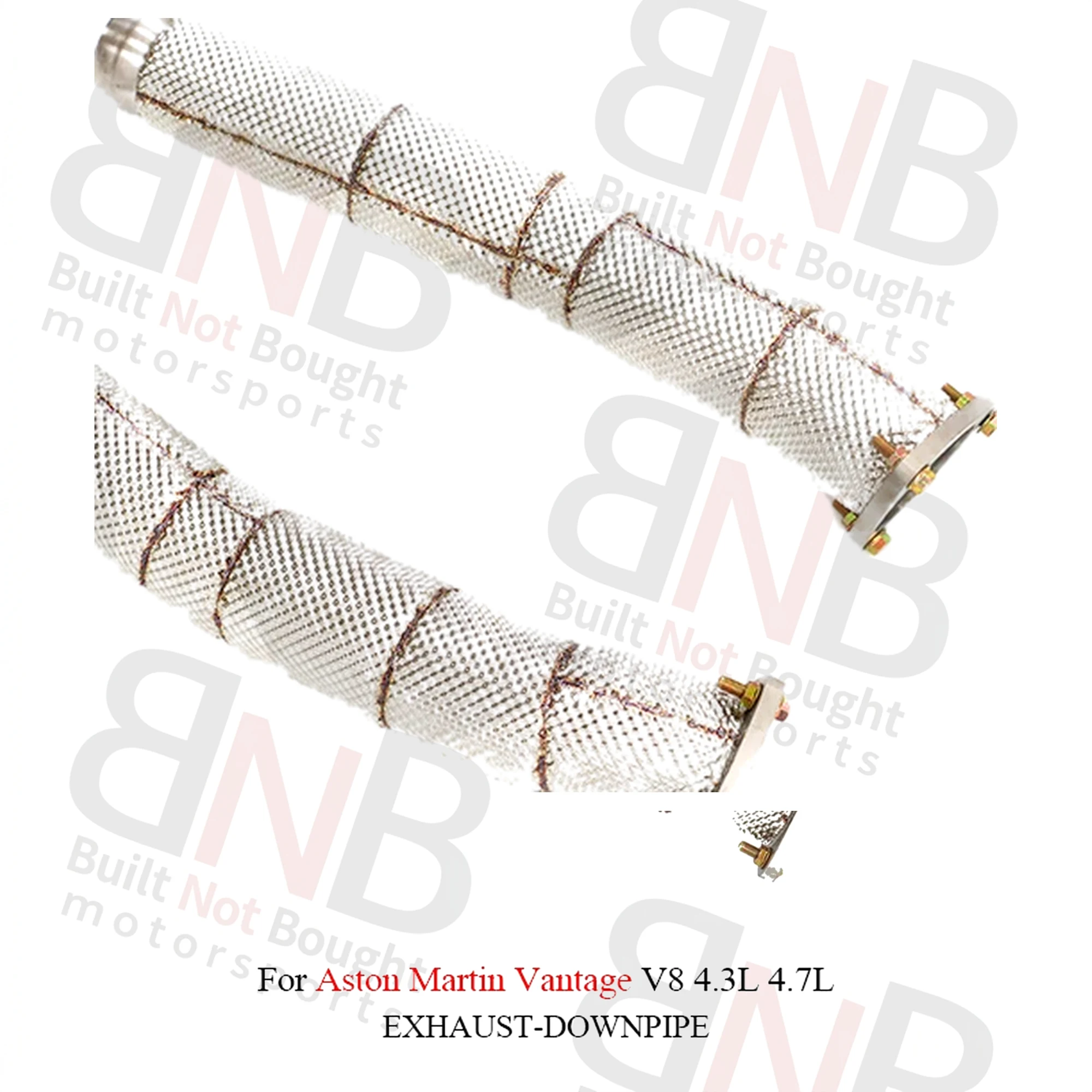 BNB Stainless Steel Exhaust Front Tube for Aston Martin Vantage V8 4.3L 4.7L