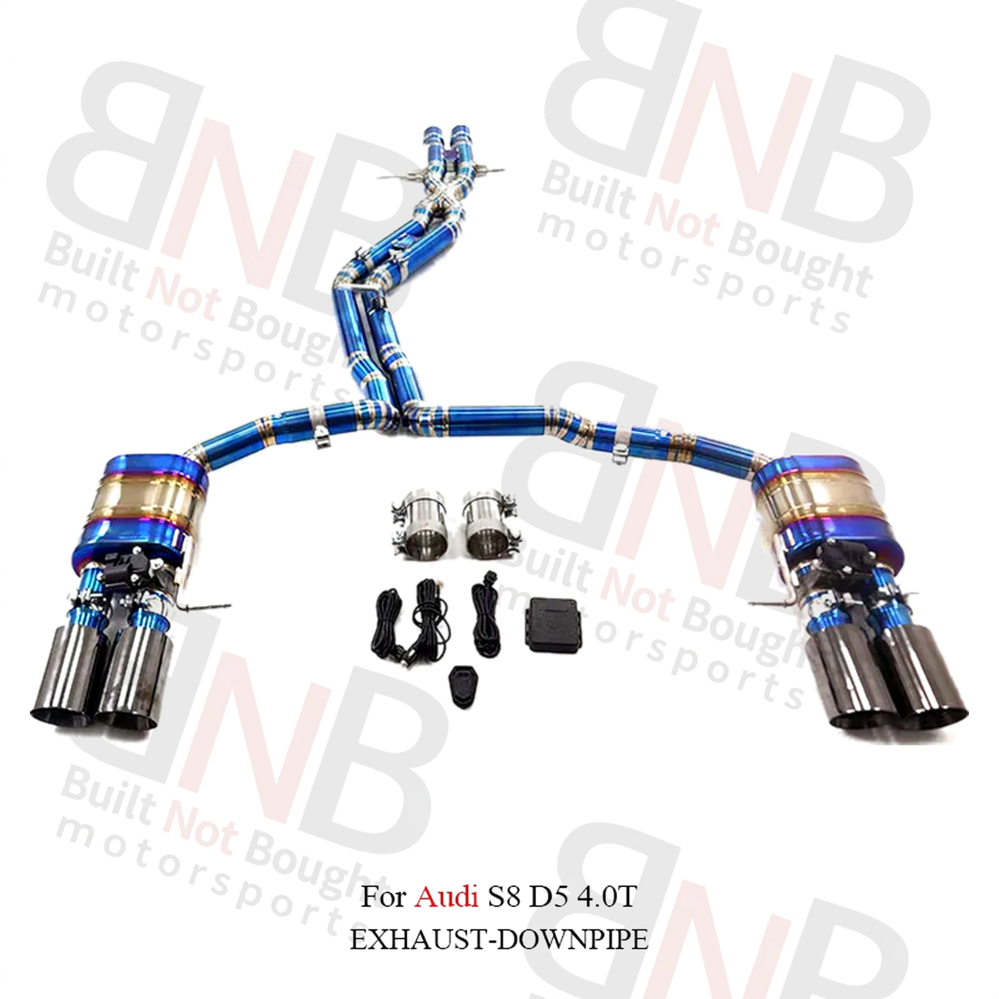 BNB Titaniumz Valvetronic Exhaust for Audi S8 D5 4.0T