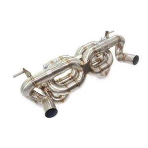 BNB Catback Exhaust Pipe for Lamborghini Huracan EVO Straight Pipe Silvery